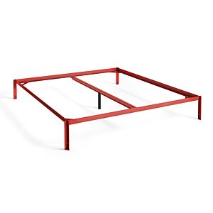 HAY Connect bed-180x200 cm-Maroon red