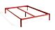 HAY Connect bed-140x200 cm-Maroon red