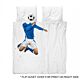 Snurk Soccer Champ blauw dekbedovertrek-200x200/220 cm