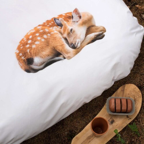 Snurk Sleeping Deer dekbedovertrek-140x200/220 cm