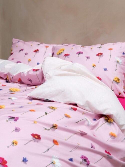 Snurk Bloom Pink dekbedovertrek-260x200/220 cm