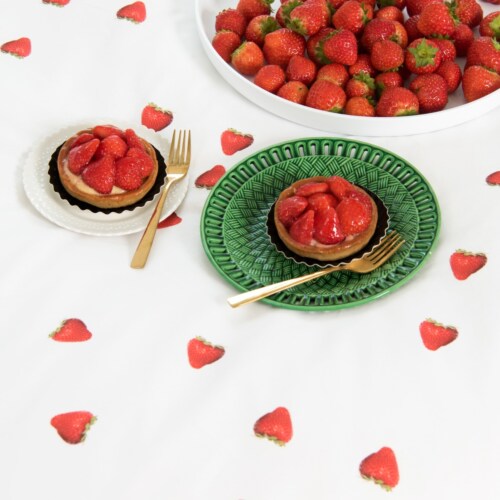 Snurk Strawberries dekbedovertrek-260x200/220 cm