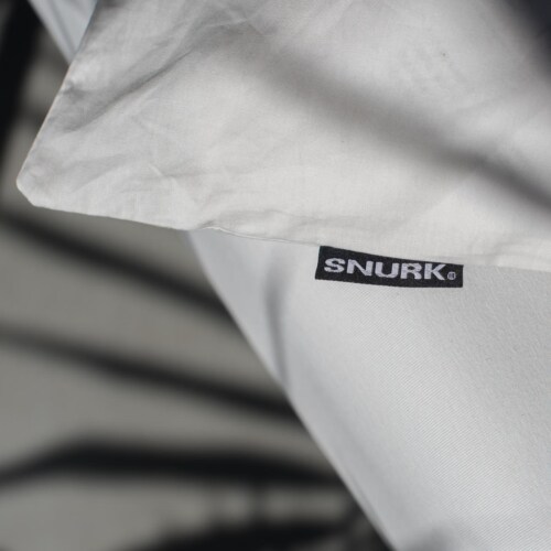 Snurk Uni Grey dekbedovertrek-140x200/220 cm